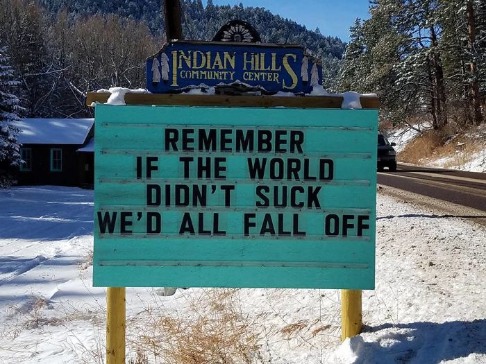 Indian Hills Sign