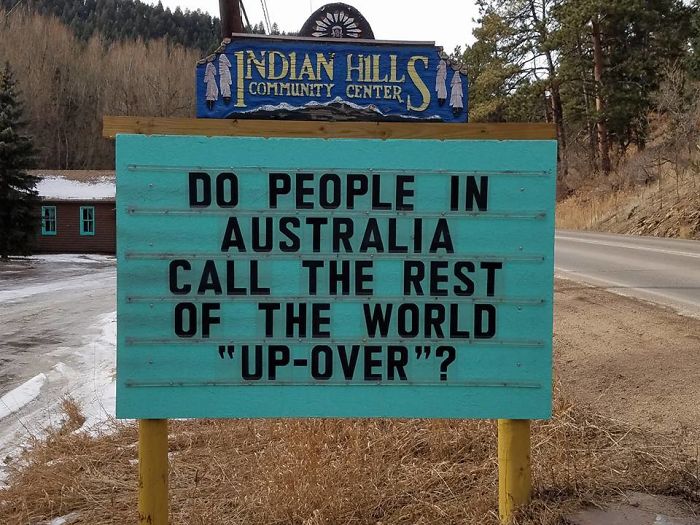 Indian Hills Sign