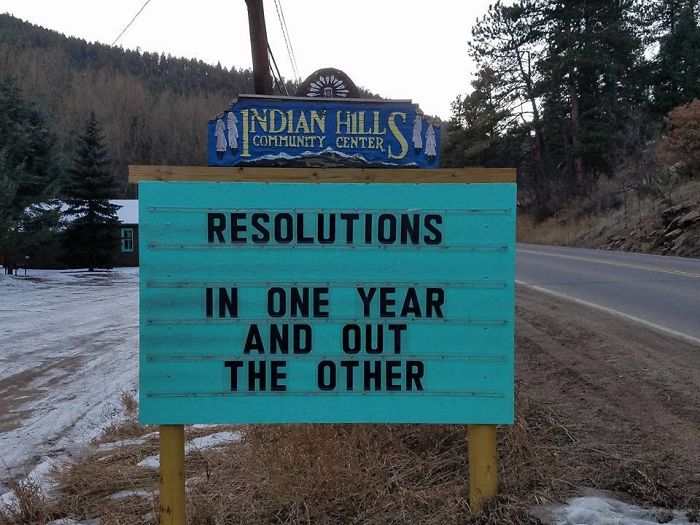 Indian Hills Sign