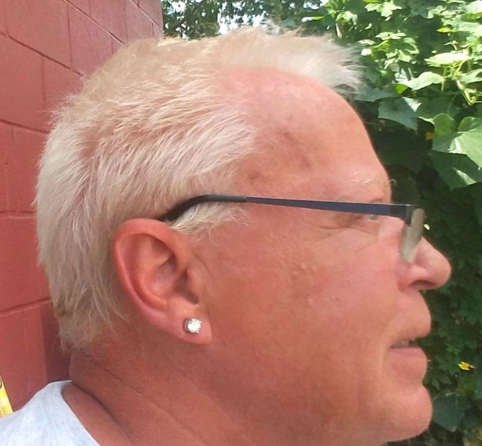 Told The Wife I Was Going To Get My Ear Pierced. She Said Absolutely Not. Ordered A Set Of Magnetic Ones. She Will Flip When She Gets Home