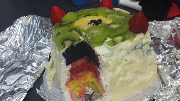 Coworker Supported Brazil. I Told Her I Would Bake A Cake To Make Her Feel Better