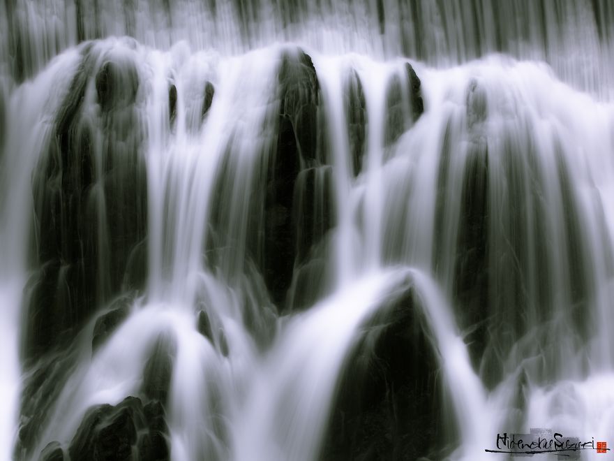 I Photographed Waterfall In Japan