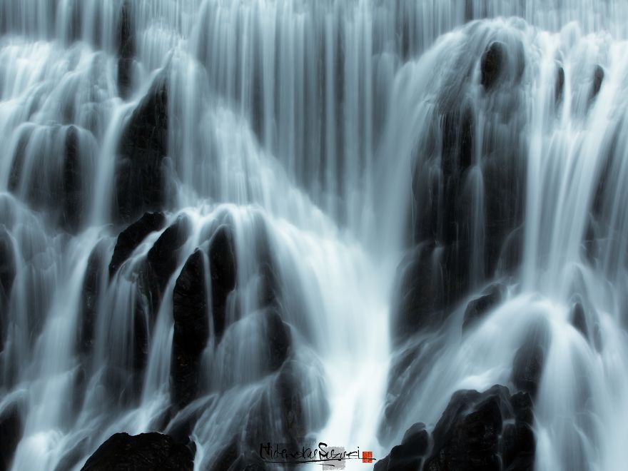 I Photographed Waterfall In Japan