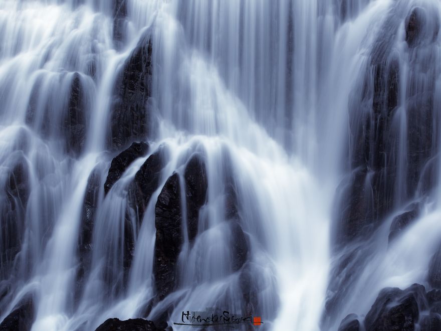 I Photographed Waterfall In Japan