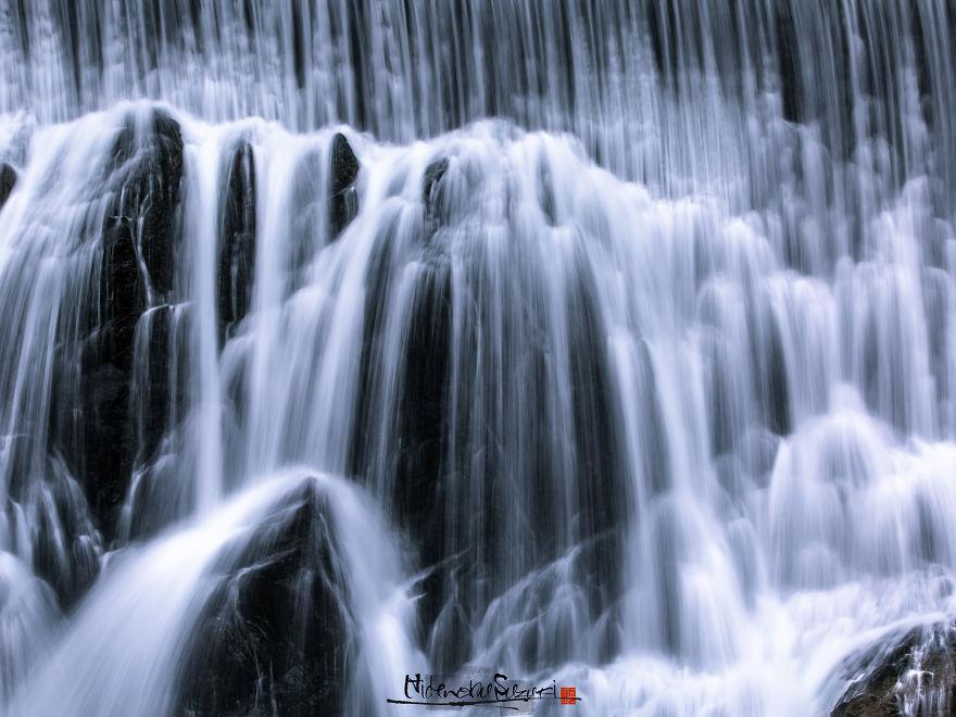 I Photographed Waterfall In Japan