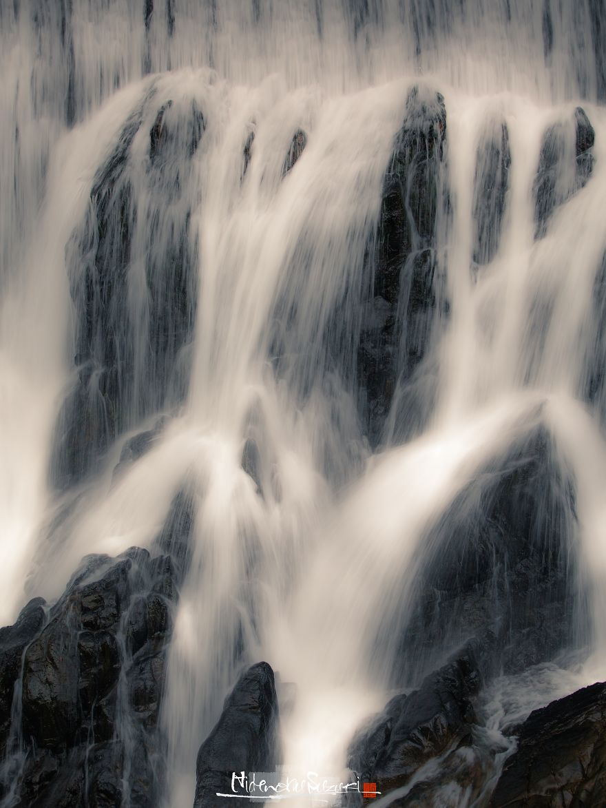 I Photographed Waterfall In Japan