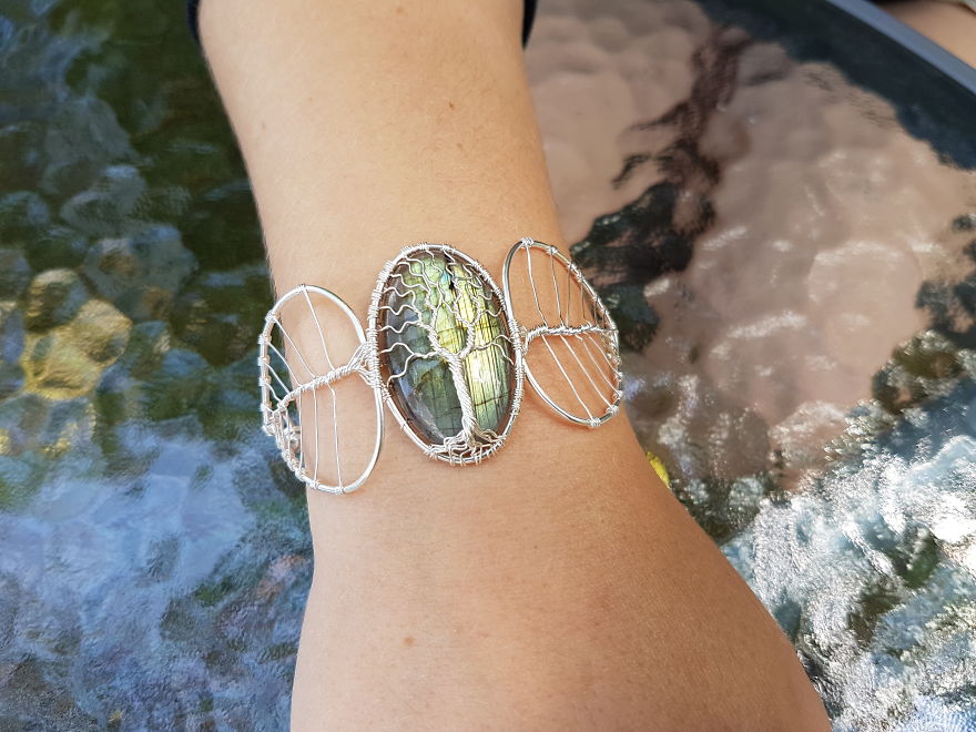 How Did I Make This Labradorite Bracelet