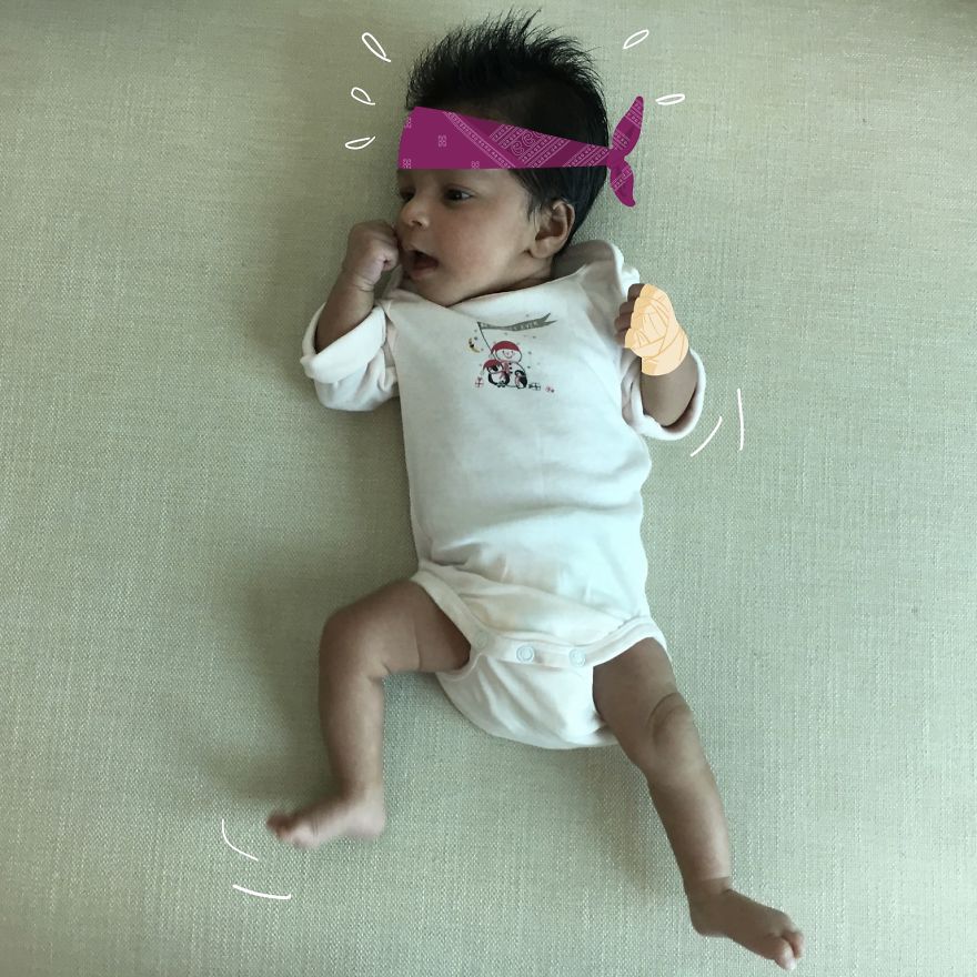 We Take Our Newborn Daughter On Adventures By Illustrating Her Pictures That We Make Every Week We Take Our Newborn Daughter On Adventures By Illustrating Her Pictures That We Make Every Week