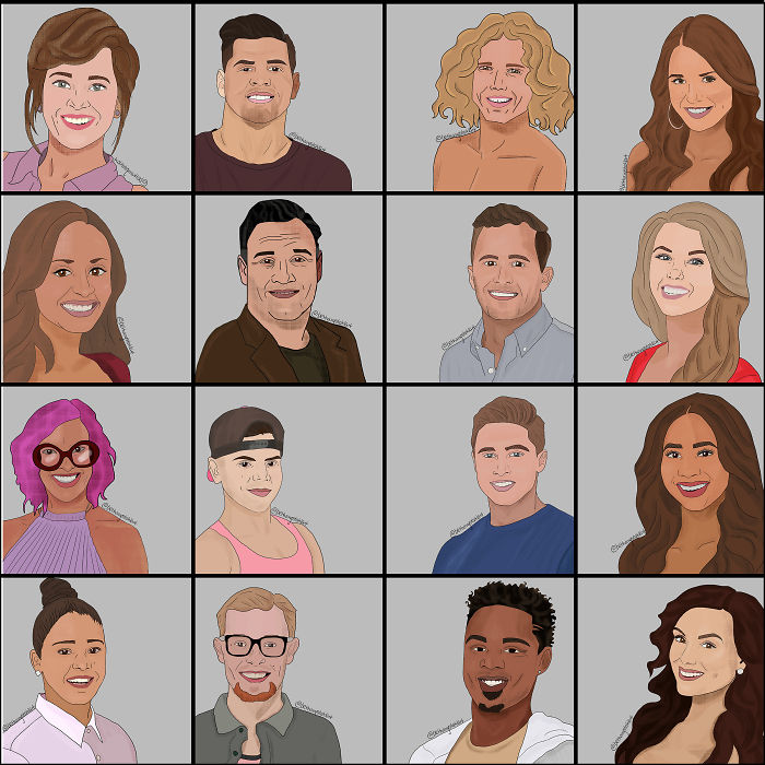 Artist Illustrates Big Brother 20 Cast (With Spoilers!)