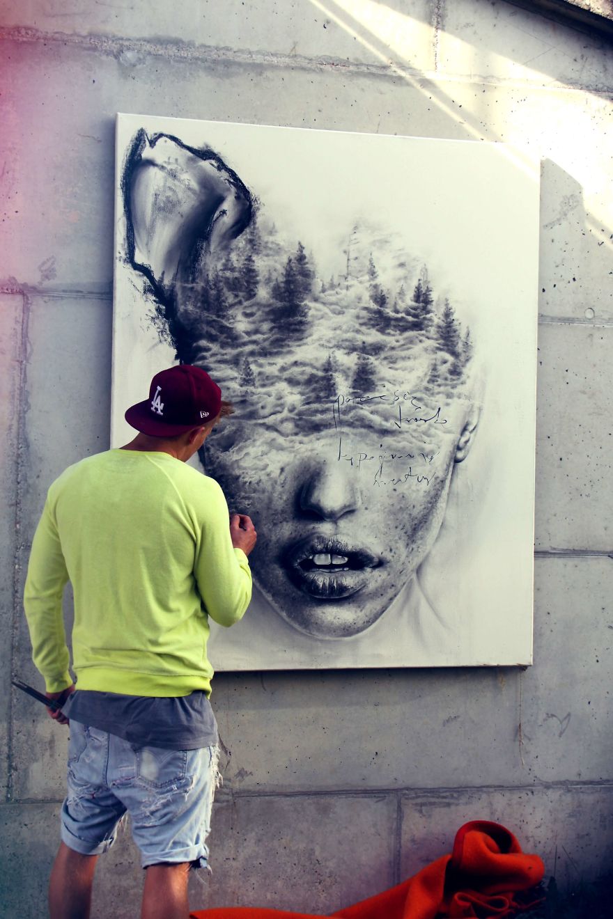 Artist Makes Etheric Oil Paintings That Will Blow Your Mind Artist Makes Etheric Oil Paintings That Will Blow Your Mind