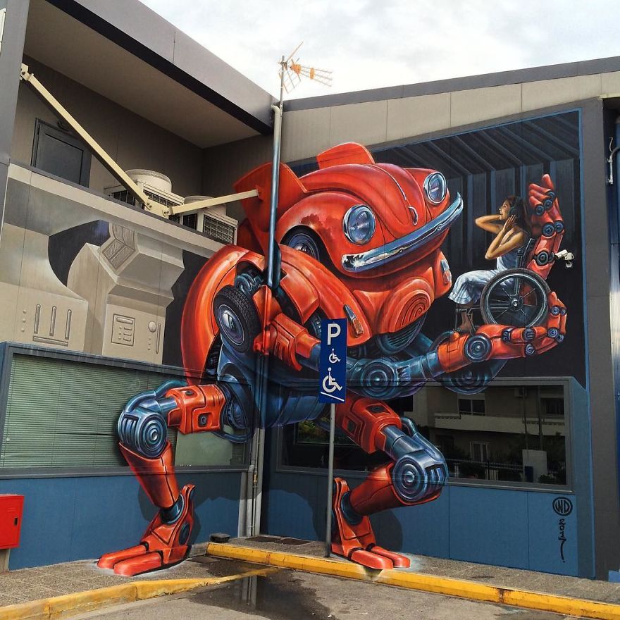 Artist Spreads Wonderful Designs Through The Streets And You Would Love It If He Lived In Your City