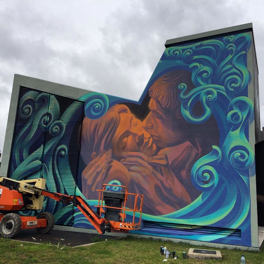 Artist Spreads Wonderful Designs Through The Streets And You Would Love It If He Lived In Your City