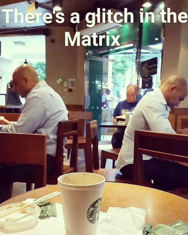 Drinking A Flat White And Wondering If I Should Have Taken The Red Pill Or The Blue Pill?