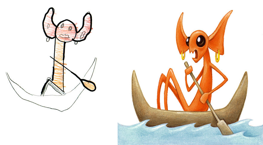 Another 20 Of My Monsters Based On Kid Drawings