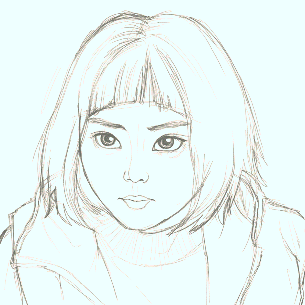 I Illustrated Some Iconic Characters From Popular Korean Series