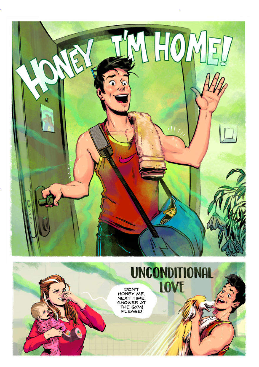 14 Situations Every Dog Owner (And A New Parent) Can Relate To