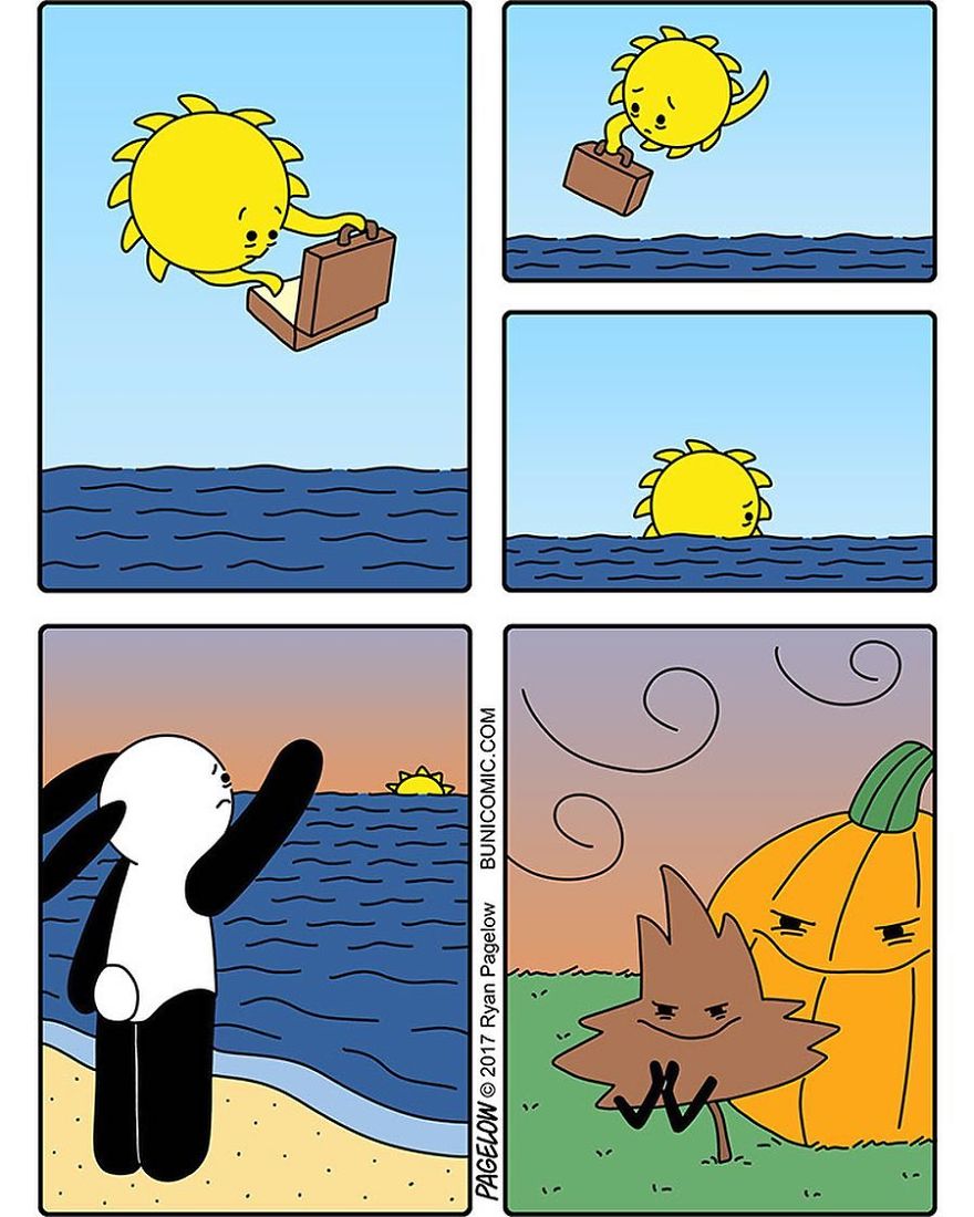 Cartoonist Puts A Cute Bunny In Dark Situations, And We Can't Get Enough