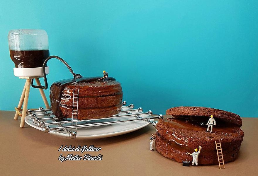 Confectioner Creates Incredible Situations In Their Desserts, Showing That Beauty And Taste Have To Be Together