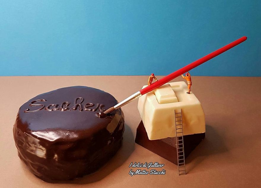 Confectioner Creates Incredible Situations In Their Desserts, Showing That Beauty And Taste Have To Be Together