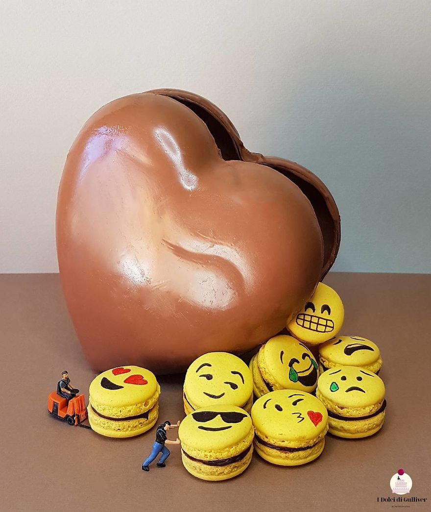Confectioner Creates Incredible Situations In Their Desserts, Showing That Beauty And Taste Have To Be Together