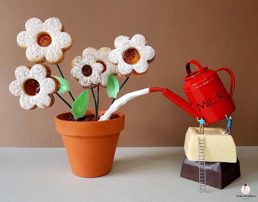 Confectioner Creates Incredible Situations In Their Desserts, Showing That Beauty And Taste Have To Be Together