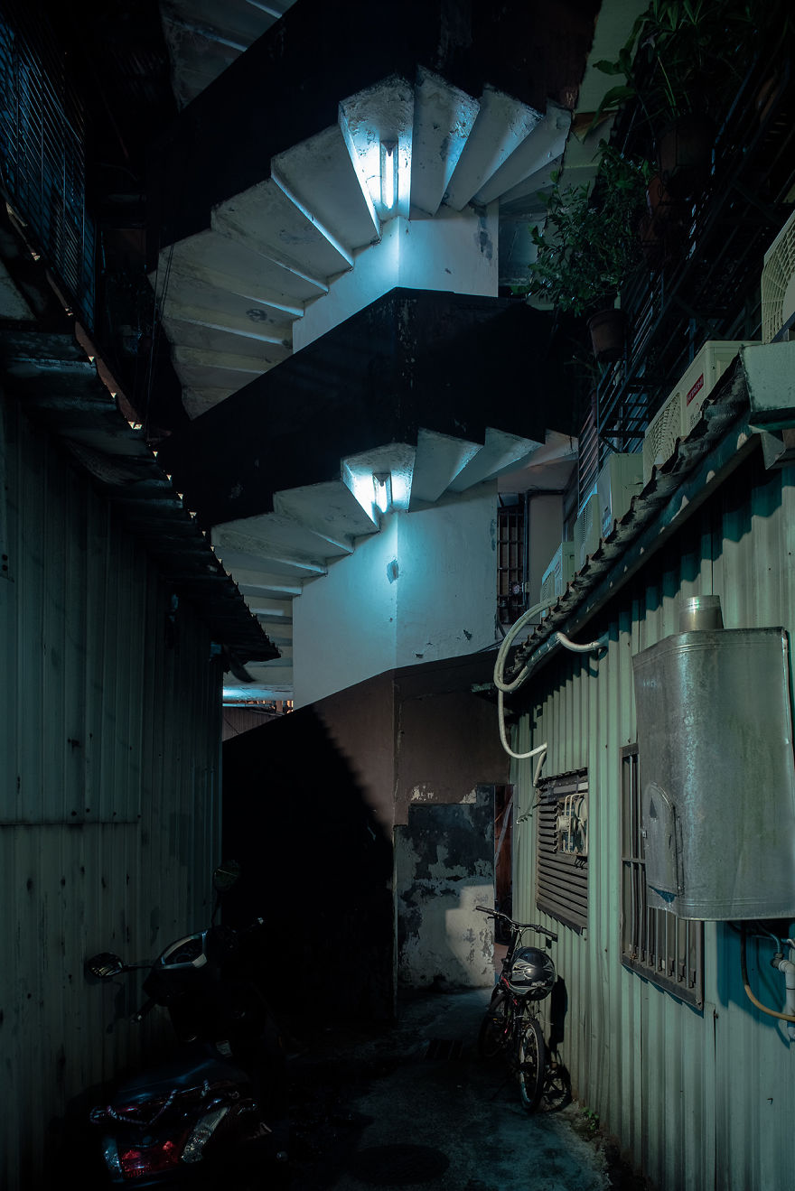 South Airport Apartments Staircase
