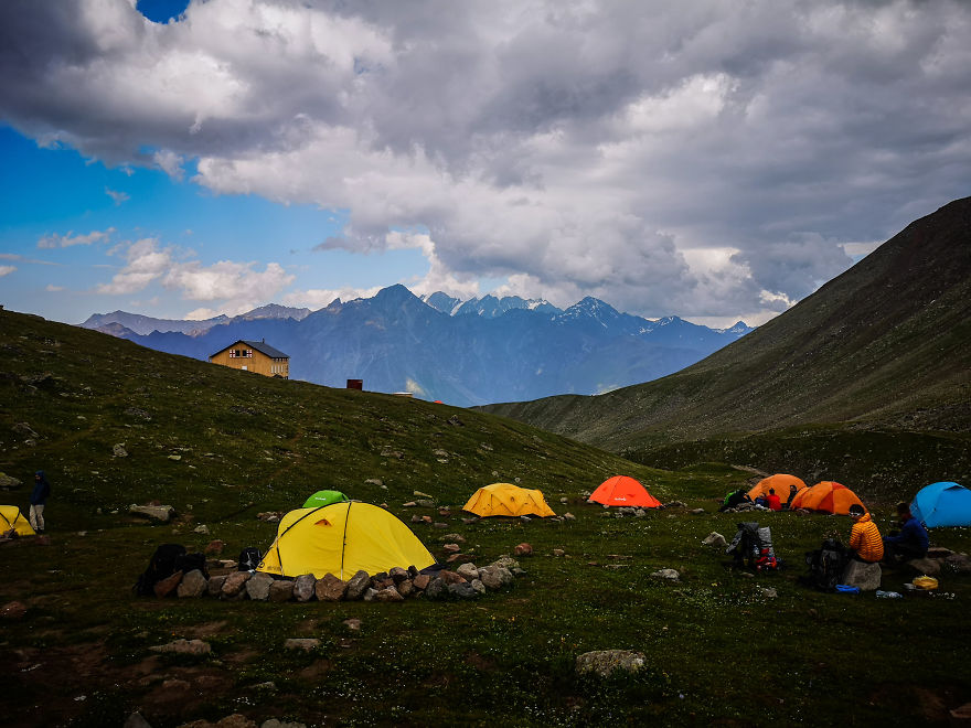 Expedition To Mount Kazbek: Day 2 - From Tbilisi To 2990 M. Elevation Expedition To Mount Kazbek: Day 2 - From Tbilisi To 2990 M. Elevation