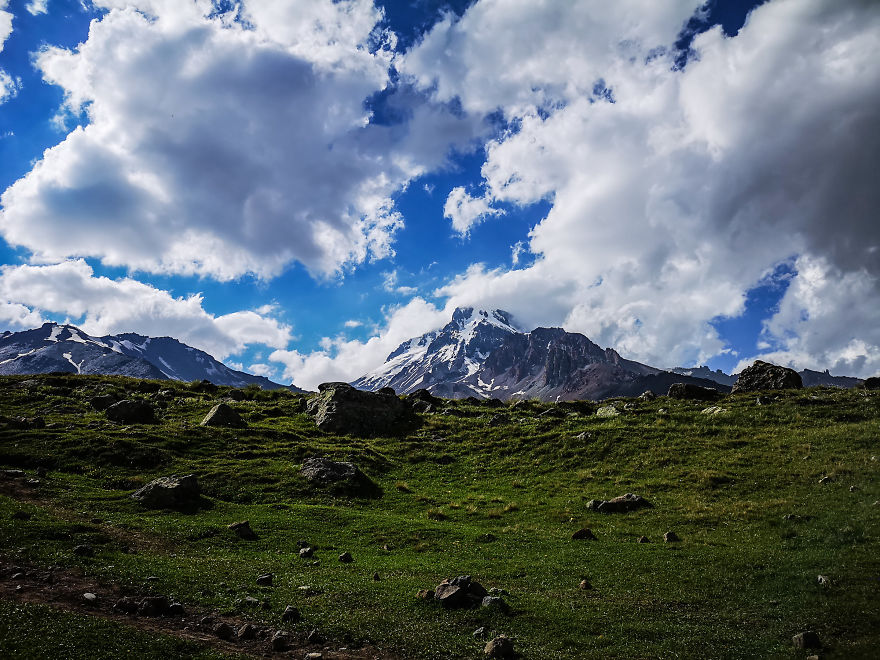 Expedition To Mount Kazbek: Day 2 - From Tbilisi To 2990 M. Elevation Expedition To Mount Kazbek: Day 2 - From Tbilisi To 2990 M. Elevation
