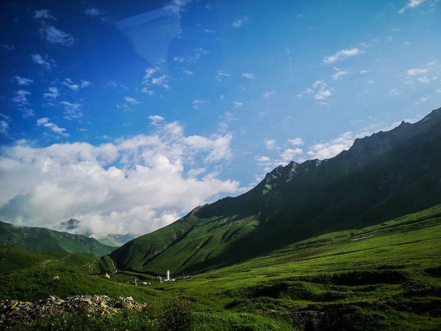 Expedition To Mount Kazbek: Day 2 - From Tbilisi To 2990 M. Elevation Expedition To Mount Kazbek: Day 2 - From Tbilisi To 2990 M. Elevation