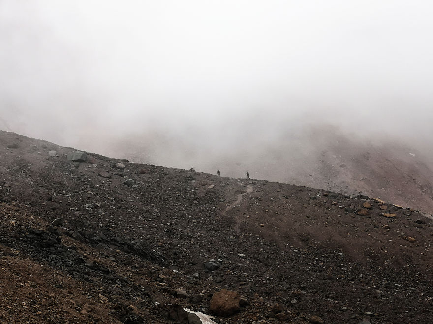 Expedition To Mount Kazbek: Day 3 - Point Of No Return Expedition To Mount Kazbek: Day 3 - Point Of No Return