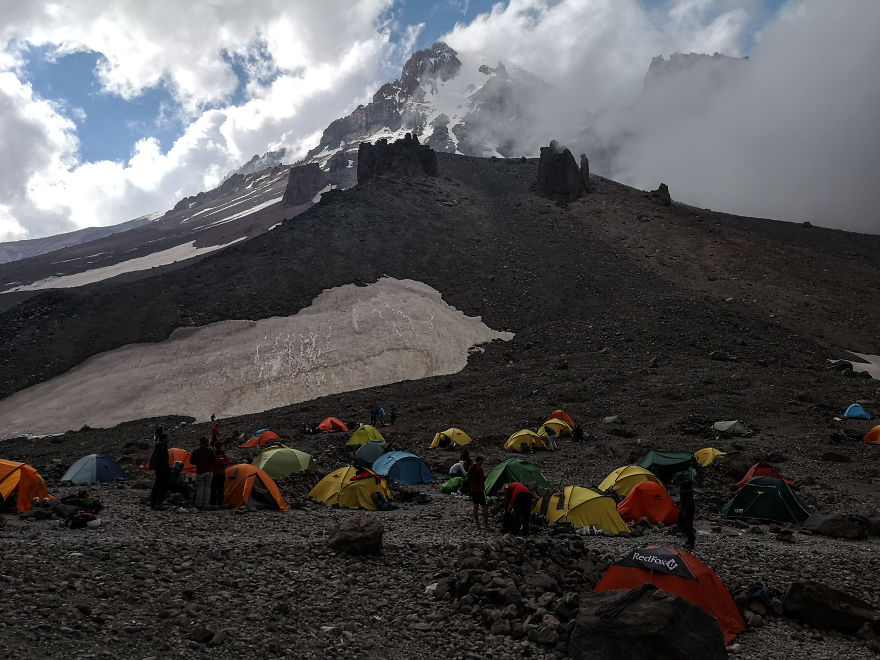 Expedition To Mount Kazbek: Day 3 - Point Of No Return Expedition To Mount Kazbek: Day 3 - Point Of No Return