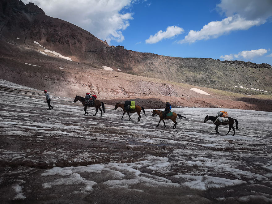 Expedition To Mount Kazbek: Day 3 - Point Of No Return Expedition To Mount Kazbek: Day 3 - Point Of No Return