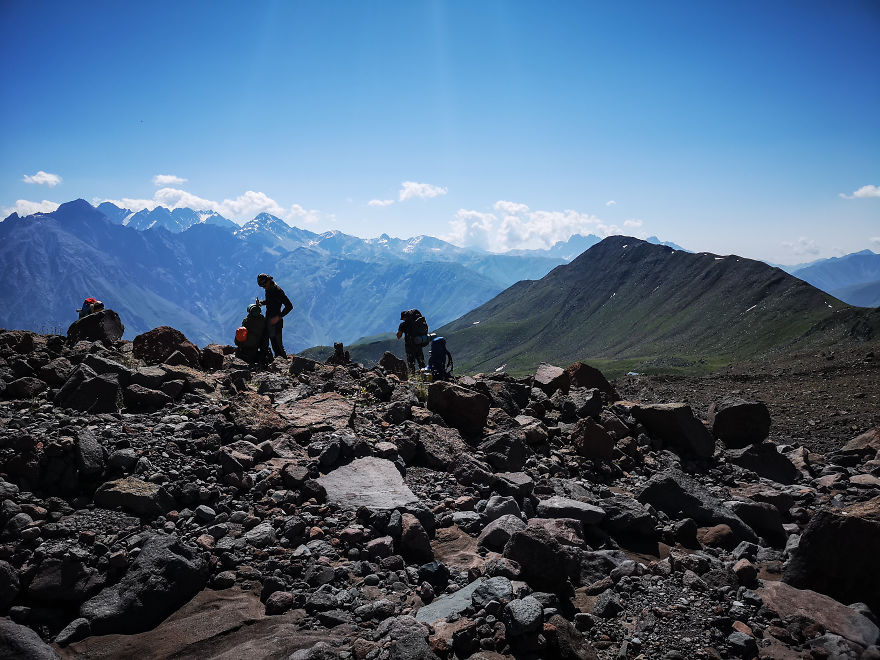 Expedition To Mount Kazbek: Day 3 - Point Of No Return Expedition To Mount Kazbek: Day 3 - Point Of No Return