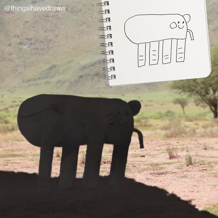 Elephant Drawing