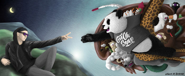 Meet Geeohsnap - The Guy Who Lives In His Own Fantasy World.