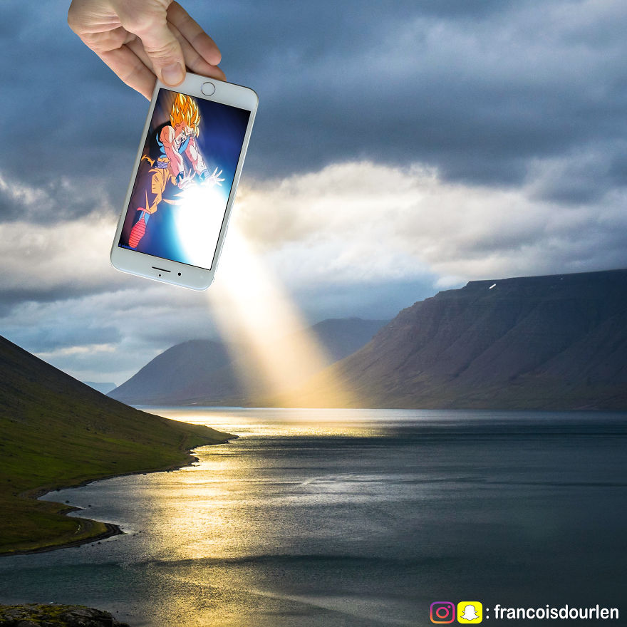 I Mix Iconic Characters And Scenes With The Real Life Using My Iphone