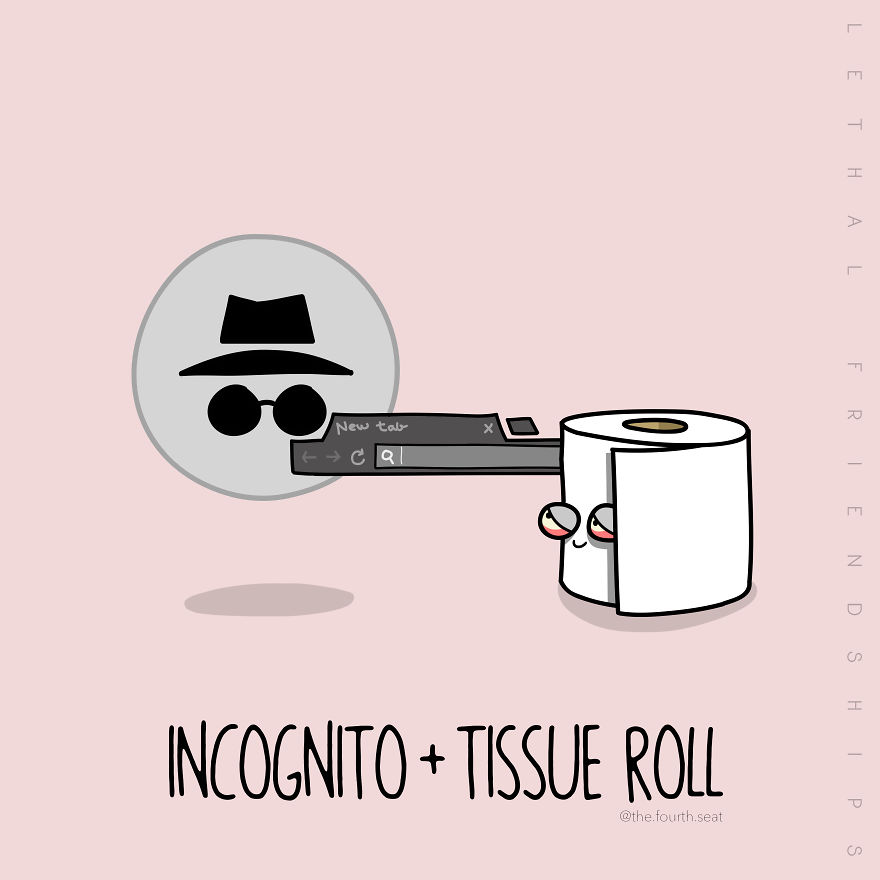 I Illustrated A Small Series Titled "Lethal Friendships" For Friendship Day I Illustrated A Small Series Titled "Lethal Friendships" For Friendship Day