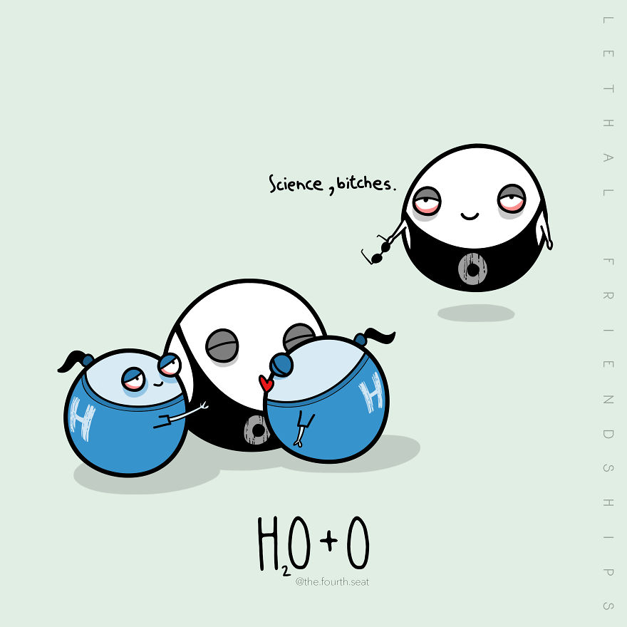 I Illustrated A Small Series Titled "Lethal Friendships" For Friendship Day I Illustrated A Small Series Titled "Lethal Friendships" For Friendship Day