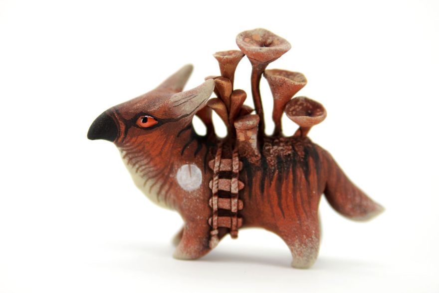 I Made These Animal Figurines In Fantasy Style