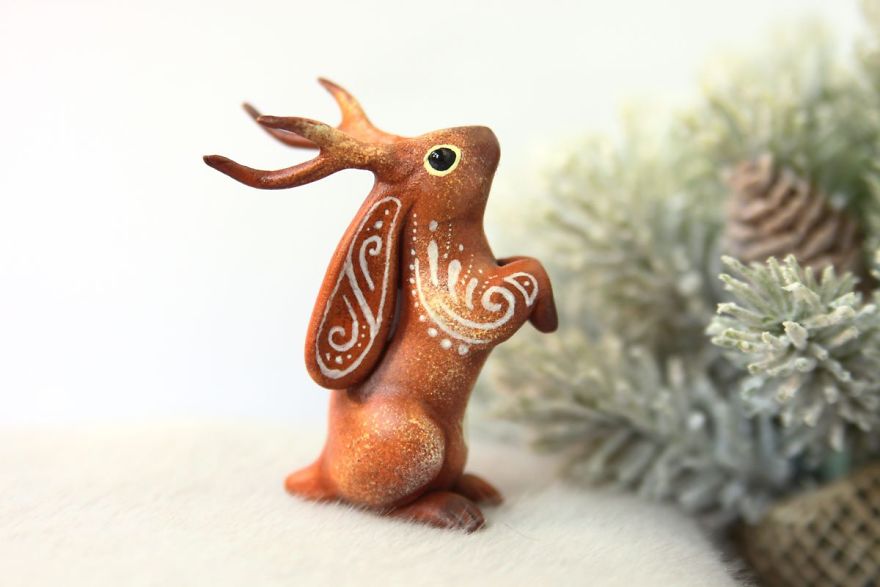 I Made These Animal Figurines In Fantasy Style