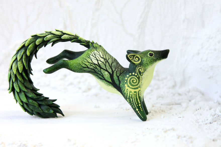 I Made These Animal Figurines In Fantasy Style