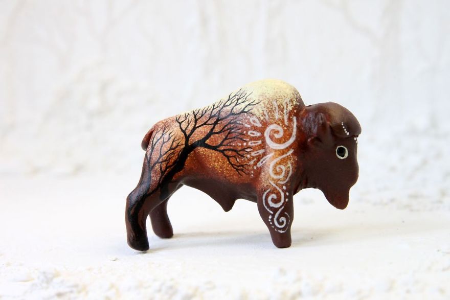 I Made These Animal Figurines In Fantasy Style