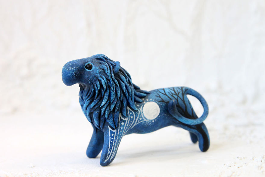 I Made These Animal Figurines In Fantasy Style