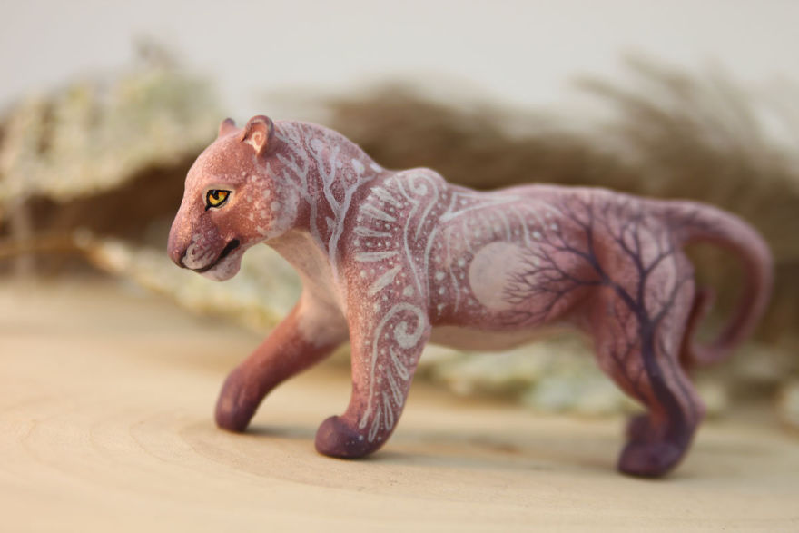 I Made These Animal Figurines In Fantasy Style