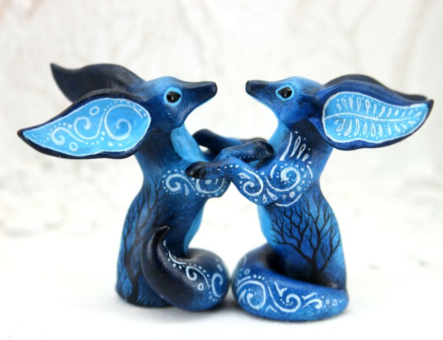 I Made These Animal Figurines In Fantasy Style