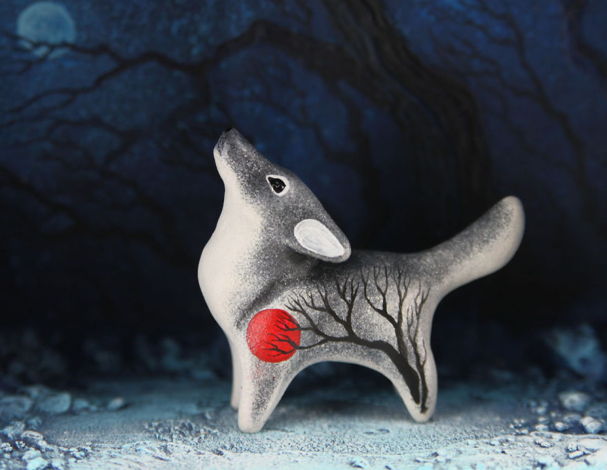 I Made These Animal Figurines In Fantasy Style