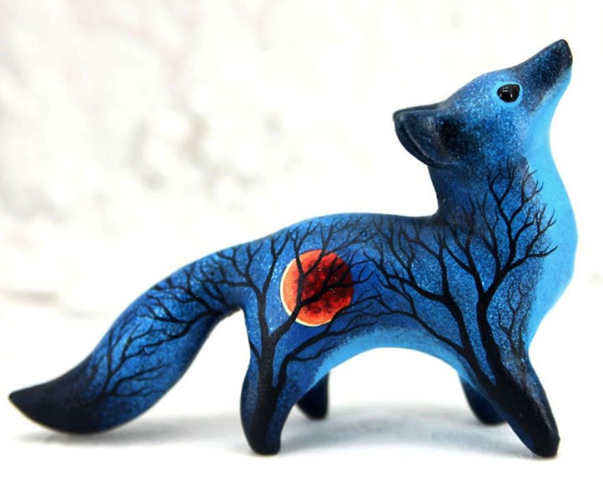 I Made These Animal Figurines In Fantasy Style