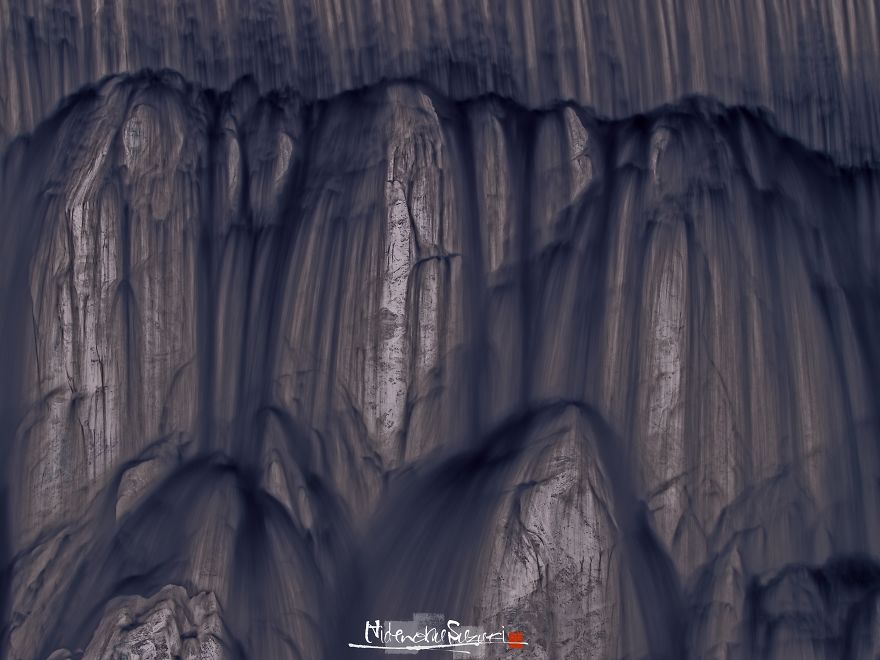 I Photographed Waterfall In Japan