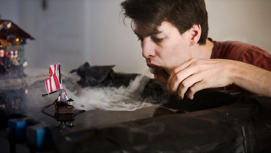 I Turned The Lego Old Fishing Store Into The Real World