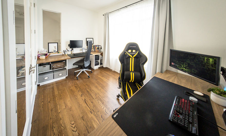 Here's How I Turned Our Formal Living Room Into A Home Office Here's How I Turned Our Formal Living Room Into A Home Office